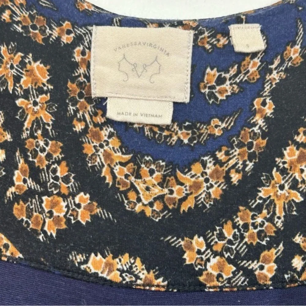 Vanessa Virginia Lena Faux Wrap Dress Size S - Picture 9 of 12